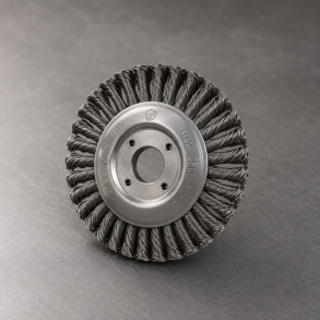 R022 - Pipeline Wheel Brush Taipan �125  6mm Mild Steel - alt. Ref. TO-3086