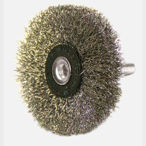10019 - 5 - MINI MAX Stainless Steel Wire Wheel - 60 x 10 mm, 6 mm shaft, wire thickness 0,2 mm - HTS96035000 - GB - _maxrpm - 15000