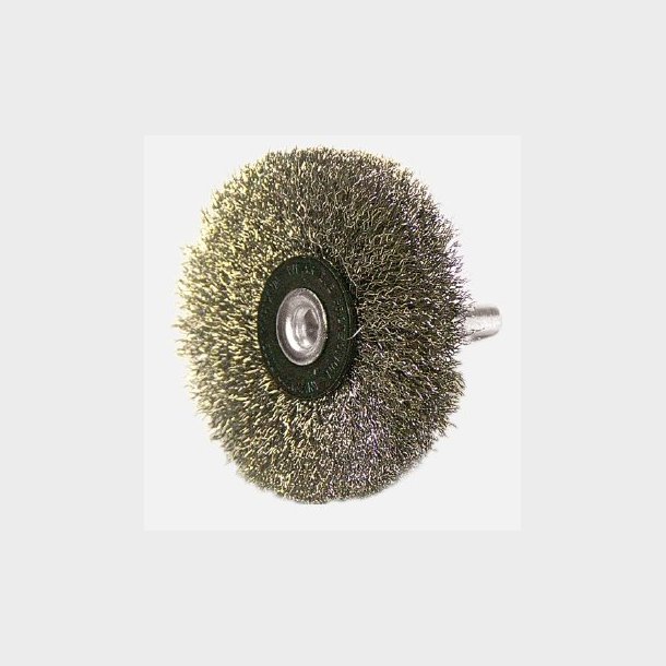 10019 - 5 - MINI MAX Stainless Steel Wire Wheel - 60 x 10 mm, 6 mm shaft, wire thickness 0,2 mm - HTS96035000 - GB - _maxrpm - 15000