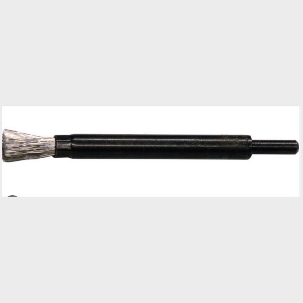 10023 - 5 - MINI MAX Stainless Steel Pencil Brush - 10 x 100 mm, 6 mm shaft - HTS96035000 - DE - _maxrpm - 15000