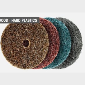 10151 - 20 - MINI FIX SC Fleece Disc - 60 mm, coarse (brown color), Hook and Loop - HTS68053000 - US - _maxrpm - 19000