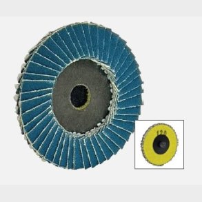 15734 - 20 - PINLOC Cool Top flap disc - 63 mm, grit 40 - HTS68051000 - IE - _maxrpm - 19000