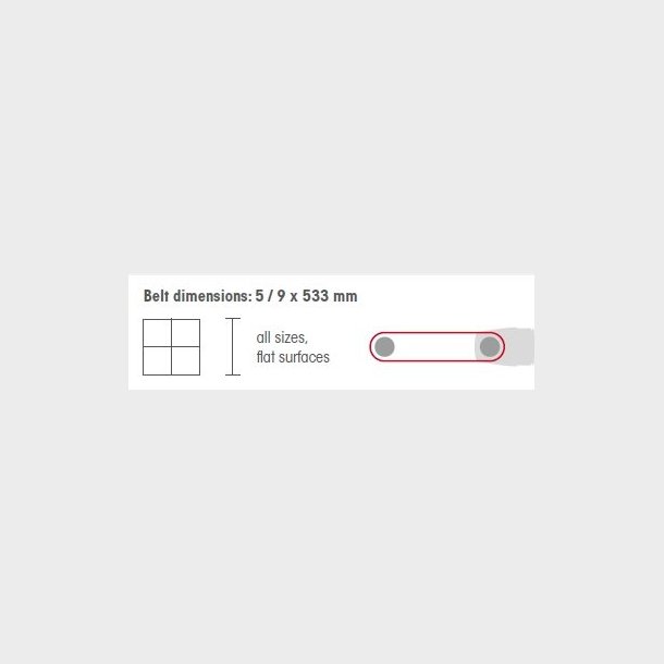 38071 - 1 - BAND-IT 1100 flat filing machine basic set - 1,100 watts, 220 - 240 volts  (EU) - HTS84672953 - DE - _maxrpm - 9600