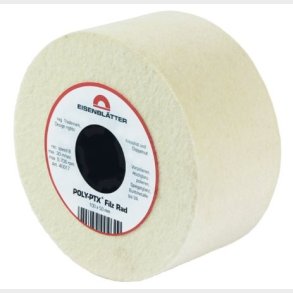 40017 - 4 - POLY-PTX Felt Wheel  - 100 x  50 mm, merino - HTS59119010 - DE - _maxrpm - 5000