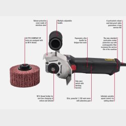 40401 - 1 - PTX COMPACT basic machine  - 1,100 watts, 220 - 240 volts (EU), M14 thread - HTS84672959 - DE - _maxrpm - 3000