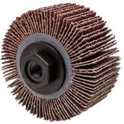 40430 - 4 - Flap wheel with M14 thread - 105 x 50 mm, grit 24 - HTS68051000 - DE - _maxrpm - 5000