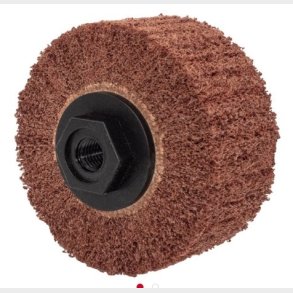 40450 - 4 - Fleece wheel with M14 thread - 105 x 50 mm, grit 60 - HTS68051000 - DE - _maxrpm - 5000