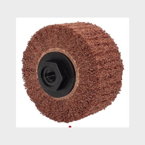 40450 - 4 - Fleece wheel with M14 thread - 105 x 50 mm, grit 60 - HTS68051000 - DE - _maxrpm - 5000