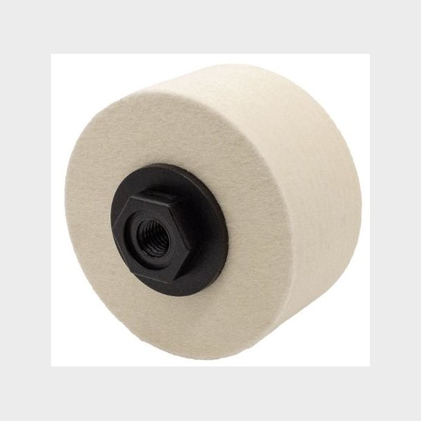 40470 - 4 - Merino felt wheel with M14 thread - 100 x 50 mm - HTS59119010 - DE - _maxrpm - 5000