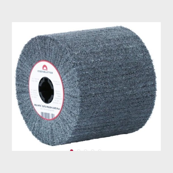 43004 - 2 - POLY-PTX Cut & Polish (S/C) - 115 x 100 mm, grit 240 - 280, fleece wheel - HTS68053000 - DE - _maxrpm - 5000