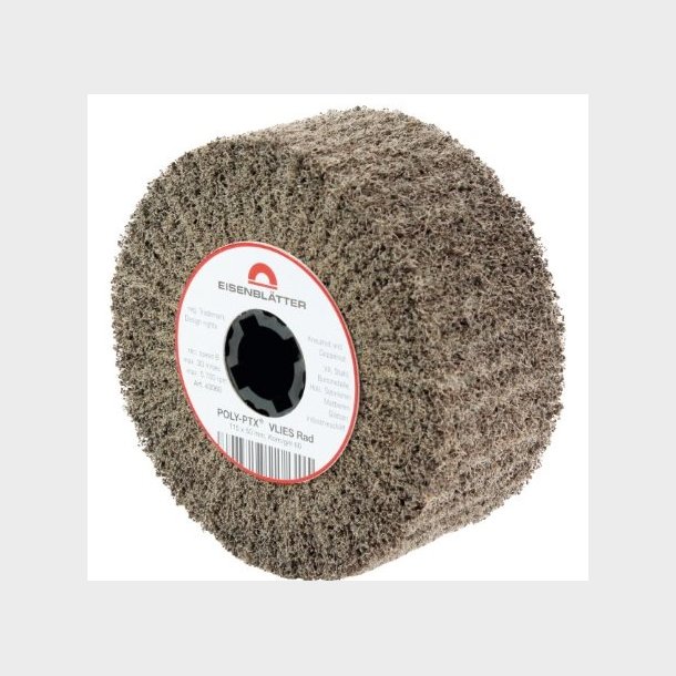 43060 - 4 - POLY-PTX Fleece Wheel - 115 x 50 mm, grit 60 - HTS68053000 - DE - _maxrpm - 5000