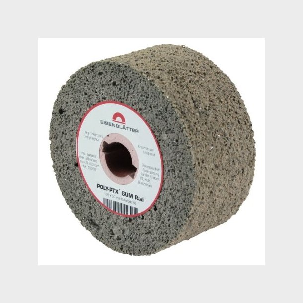 45060 - 2 - POLY-PTX Gum Wheel - 105 x 50 mm, grit 60 - HTS68042290 - IT - _maxrpm - 2000