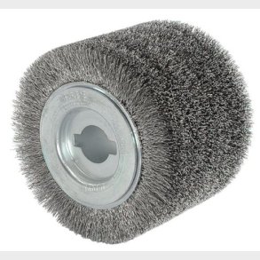 46201 - 1 - POLY-PTX Stainless Steel Wire Wheel - 100 x 70 mm, 0.2 mm wire thickness - HTS96035000 - DE - _maxrpm - 8000