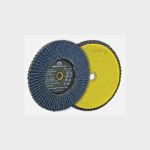 80440 - 25 - FIX Cool Top  - 125 x 10 mm, grit 40, Hook and Loop, elastic flap disc - HTS68051000 - DE - _maxrpm - 9600