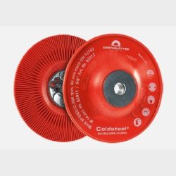 82011 - 1 - COLDSTEEL Backing Pad for fibre discs - 123 mm, M14 thread - HTS84661038 - BG - _maxrpm - 12200