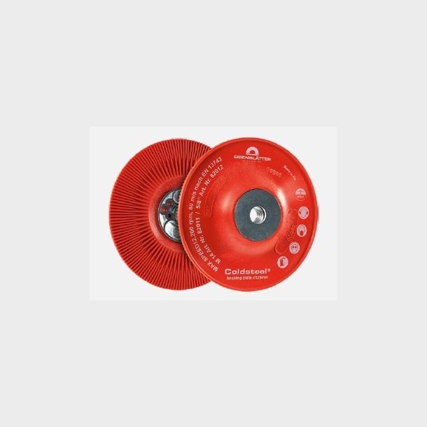 82001 - 1 - COLDSTEEL Backing Pad for fibre discs - 113 mm, M14 thread - HTS84661038 - BG - _maxrpm - 13200