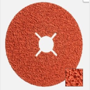 82013 - 100 - COLDSTEEL Ceramic - 125 x 22,2 mm, grit 24, fibre disc - HTS68051000 - DE - _maxrpm -