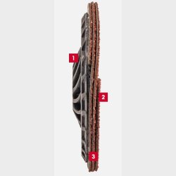 82211 - 5 - COLDSTEEL RazorFlap - 125 mm x M14, grit 36,  special flap disc - HTS68051000 - DE - _maxrpm - 12200