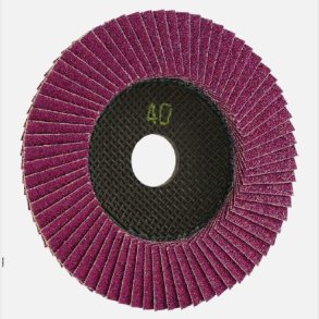 91724 - 40 - TRIMFIX BLACK MAMBA - 125 x 22,2 mm, grit 40, flap disc for steel/INOX - HTS68051000 - DE - _maxrpm - 12200