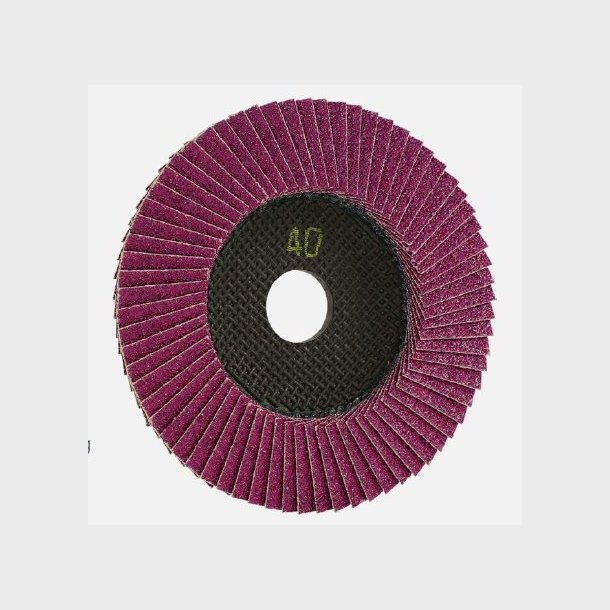 91724 - 40 - TRIMFIX BLACK MAMBA - 125 x 22,2 mm, grit 40, flap disc for steel/INOX - HTS68051000 - DE - _maxrpm - 12200