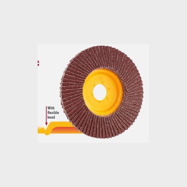 94124 - 10 - TIGER SHARK Elastic - 125 x 22,2 mm, grit 40, elastic flap disc - HTS68051000 - DE - _maxrpm - 12200