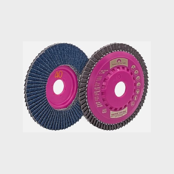 96284 - 10 - MAGNUM fillet weld  - 125 x 22,2 mm, grit 40, special flap disc - HTS68051000 - DE - _maxrpm - 12200