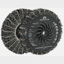 96704 - 5 - MAGNUM CLEAN-MIX - 125 mm x M14 , grit 80, cleaning disc with ceramic cloth - HTS68053000 - DE - _maxrpm - 4500