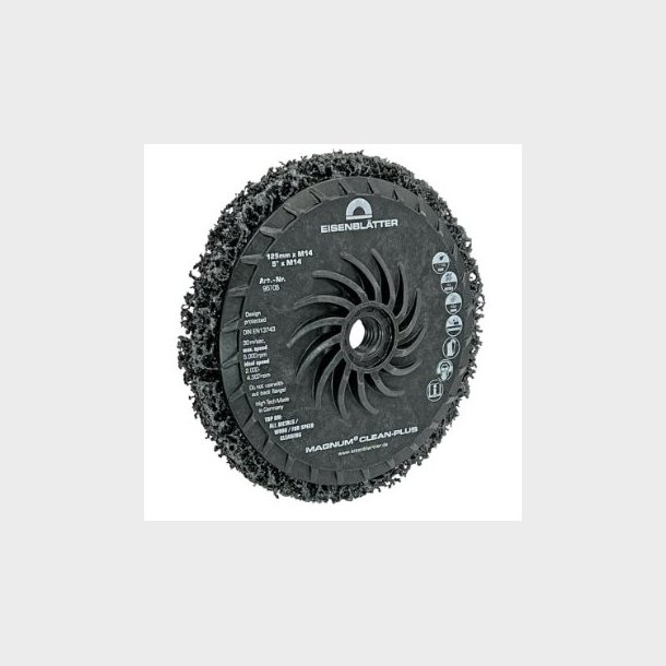 96706 - 5 - MAGNUM CLEAN-PLUS - 125 mm x M14, cleaning disc - HTS68053000 - DE - _maxrpm - 4500