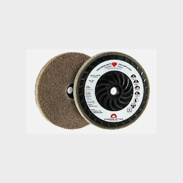 96725 - 5 - MAGNUM DecoFinish - 125 mm x M14 thread, compact fleece disc - HTS68053000 - DE - _maxrpm - 5000