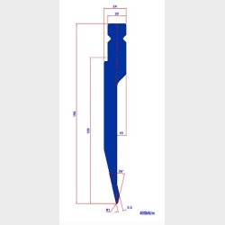 LPJ10W.26� R=1 H=159 L=510 - Punch - 984642 - 11,1 kg - ref. E80226010-510W -  Italy