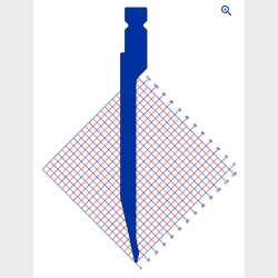 LPJ15W.26� R=1 new H=194 L=510 - Punch - 988738 - 13,1 kg - ref. E81226010-510W -  Italy