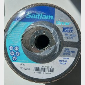 S034 - Sait FK Flapdisc �125mm, K120 - alt. Ref. 96704