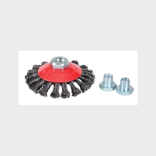 R022 - Bevel Brush Twist-Knot Taipan �100  Stainless - alt. Ref. TO-3610