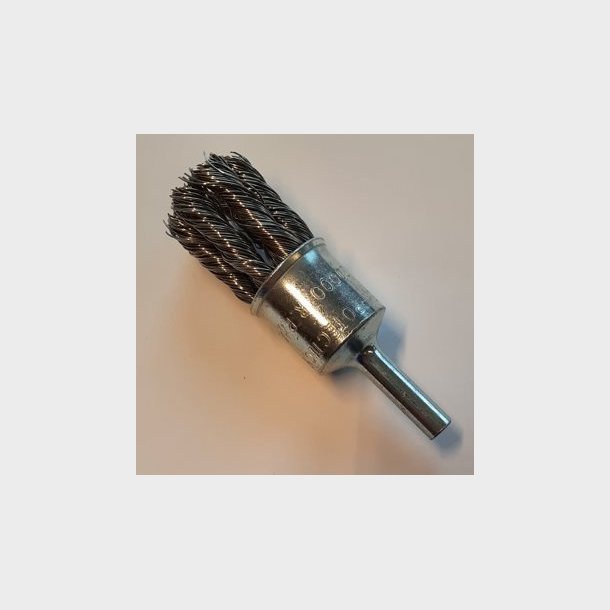 R022 - Spindle mount end brush Taipan �20 x 35mm s/steel - alt. Ref. TO-3678