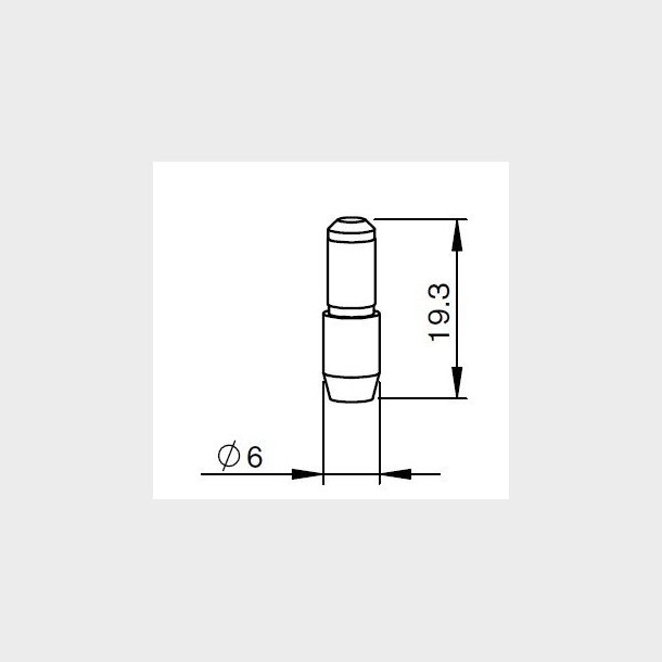71800009 - P921K000P25 - JPZA5-6 - AM416-0009 - AM-SAFETY PIN - AL345.E - Pieces per PK - 1