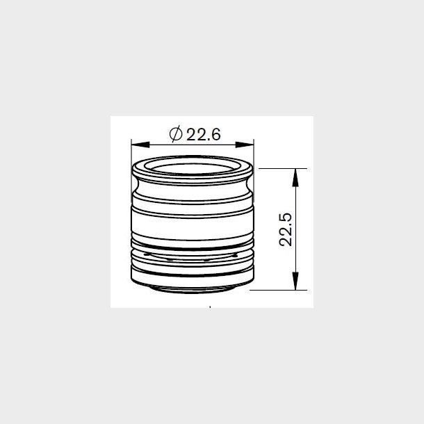 71712350 - 7973459 - AM367-0360 - AM-NOZZLE ADAPTOR WITH HOLES - AL360.E - Pieces per PK - 1