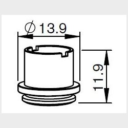 71716438 - 71798350 - AM367-6438 - AM-INNER FOR ADAPTOR - AL392.E - Pieces per PK - 1
