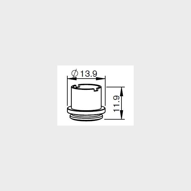 71716438 - 71798350 - AM367-6438 - AM-INNER FOR ADAPTOR - AL392.E - Pieces per PK - 1