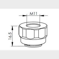 10074594 - BY310-4594 - BY-ADAPTER - AL448.E - Pieces per PK - 1