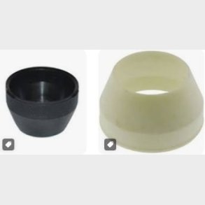 256153-955826 - TR301-6153 - TR-PTFE COVER - WHITE - AL47.E - Pieces per PK - 1