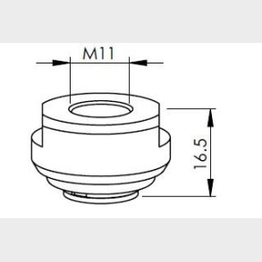 10077009 - BY310-7009 - BY-ADAPTER - AL548.E - Pieces per PK - 1