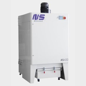 N004 - AS400 Dust extractor Up to 4 kW  Dry operation  Dust Extractor with filtering efficiency of 99,9%