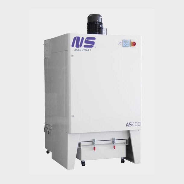 N004 - AS400 Dust extractor Up to 4 kW  Dry operation  Dust Extractor with filtering efficiency of 99,9%