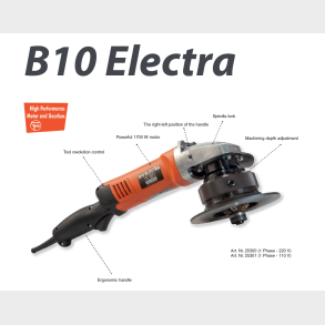 25300 - BEVELER B10 ELECTRA 230V, 50Hz, 1700W Without Head