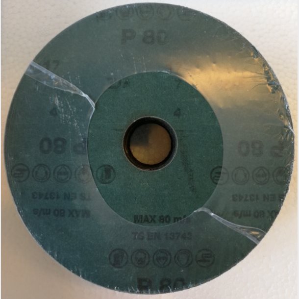 K020 - Fiber disc Taipan Zirconium �125  Grit 80 - alt. Ref. TO-4024