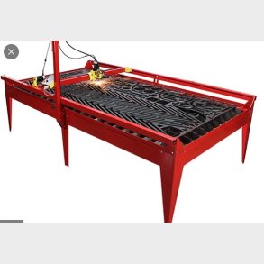 P007 - RoboCut PlasmaCam Samson 510 Table 5 ft x 10 ft.  (1,5 meter x 3,0 meter) Model 510 cutting system with advanced Software and digital height control weight 687 lbs ca. 315 kg.