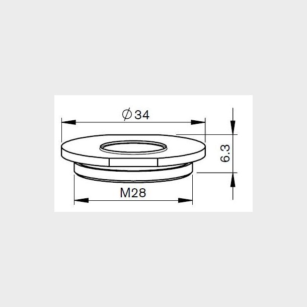 46683301100 - MZ335-1100 - MZ-COPPER NUT - AL83.E - Pieces per PK - 1