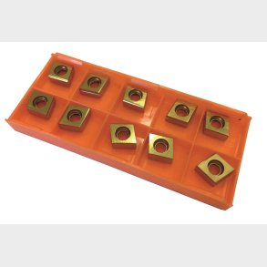 27231 - INSERTS Coated cutting inserts - four-sided (pack of 10 pcs)