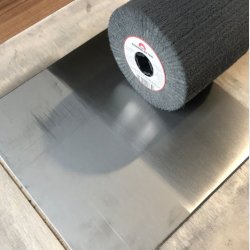 43004 - 2 - POLY-PTX Cut & Polish (S/C) - 115 x 100 mm, grit 240 - 280, fleece wheel - HTS68053000 - DE - _maxrpm - 5000