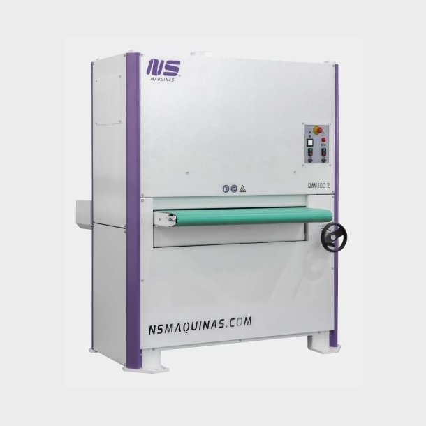 N004 - NS DM1100 Z Deburring Machine  Ideal for deburring and surface finishing up to 1100mm working width.